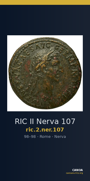 RIC II Nerva 107 — CANOA