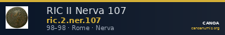 RIC II Nerva 107 — CANOA