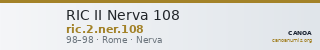RIC II Nerva 108 — CANOA