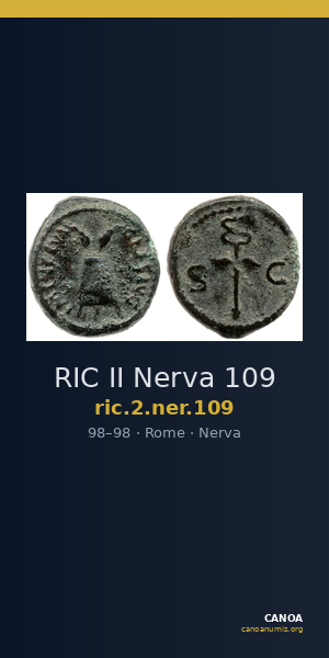 RIC II Nerva 109 — CANOA