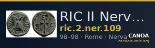 RIC II Nerva 109 — CANOA
