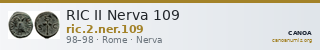 RIC II Nerva 109 — CANOA