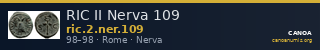 RIC II Nerva 109 — CANOA