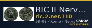 RIC II Nerva 110 — CANOA