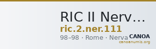 RIC II Nerva 111 — CANOA