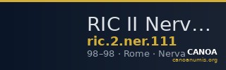 RIC II Nerva 111 — CANOA