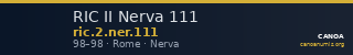 RIC II Nerva 111 — CANOA