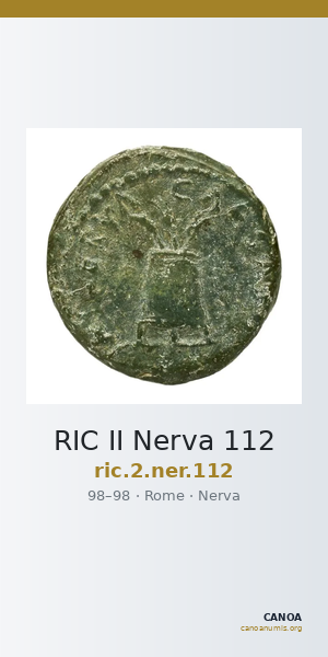 RIC II Nerva 112 — CANOA