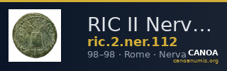 RIC II Nerva 112 — CANOA