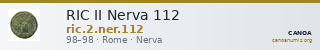 RIC II Nerva 112 — CANOA