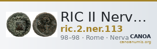RIC II Nerva 113 — CANOA