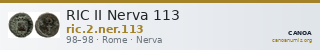 RIC II Nerva 113 — CANOA