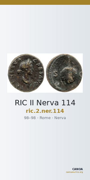 RIC II Nerva 114 — CANOA