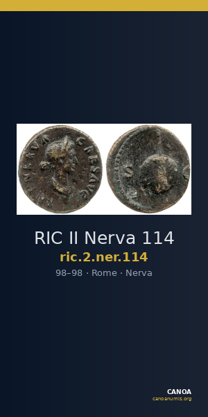 RIC II Nerva 114 — CANOA
