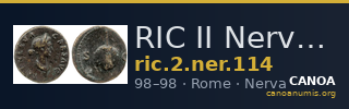 RIC II Nerva 114 — CANOA
