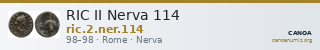 RIC II Nerva 114 — CANOA