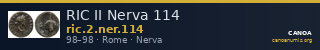 RIC II Nerva 114 — CANOA
