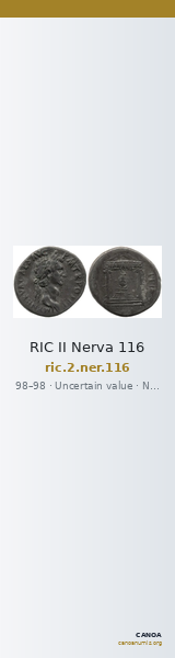RIC II Nerva 116 — CANOA