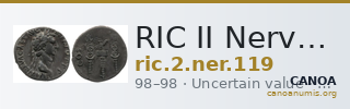 RIC II Nerva 119 — CANOA