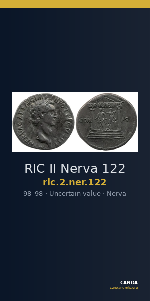 RIC II Nerva 122 — CANOA
