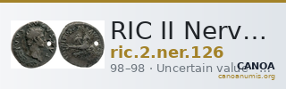 RIC II Nerva 126 — CANOA