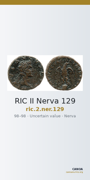 RIC II Nerva 129 — CANOA