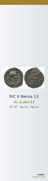 RIC II Nerva 13 — CANOA