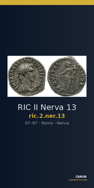 RIC II Nerva 13 — CANOA