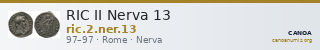 RIC II Nerva 13 — CANOA