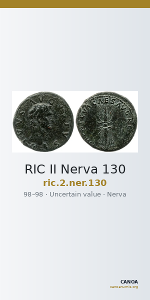 RIC II Nerva 130 — CANOA