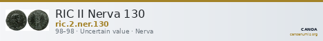 RIC II Nerva 130 — CANOA