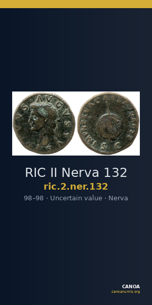 RIC II Nerva 132 — CANOA