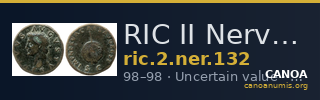 RIC II Nerva 132 — CANOA