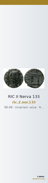 RIC II Nerva 133 — CANOA