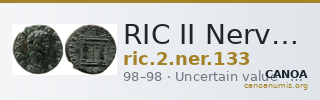 RIC II Nerva 133 — CANOA