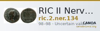 RIC II Nerva 134 — CANOA