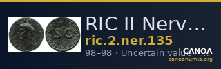 RIC II Nerva 135 — CANOA