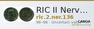 RIC II Nerva 136 — CANOA