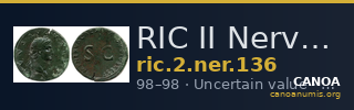 RIC II Nerva 136 — CANOA