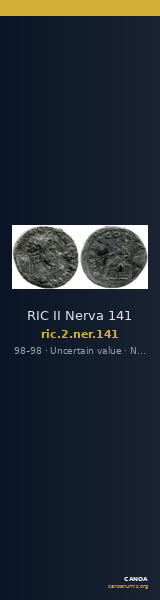 RIC II Nerva 141 — CANOA