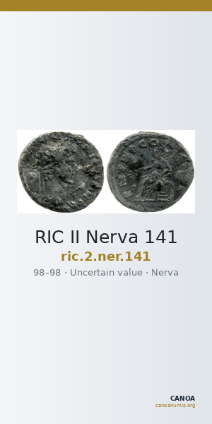 RIC II Nerva 141 — CANOA