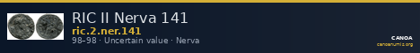 RIC II Nerva 141 — CANOA