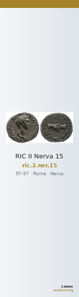 RIC II Nerva 15 — CANOA