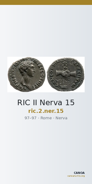 RIC II Nerva 15 — CANOA