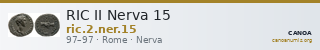 RIC II Nerva 15 — CANOA