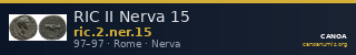 RIC II Nerva 15 — CANOA