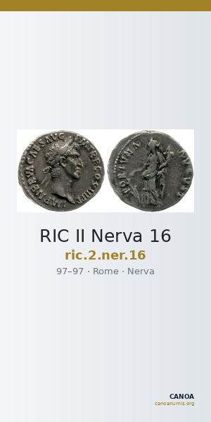 RIC II Nerva 16 — CANOA