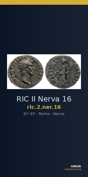 RIC II Nerva 16 — CANOA