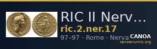 RIC II Nerva 17 — CANOA
