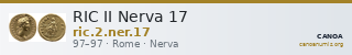 RIC II Nerva 17 — CANOA